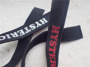 Thời trang tùy chỉnh Polyester Velcro Webbing Băng dệt cho hàng may mặc hoặc nhãn túi
