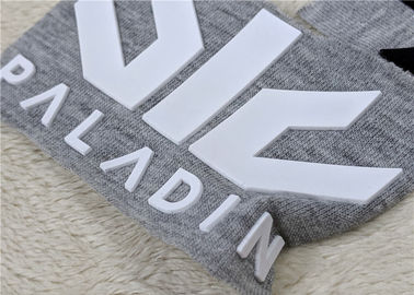 Nhãn silicon truyền nhiệt, Logo nổi PVC Patch Cao su cho hàng may mặc