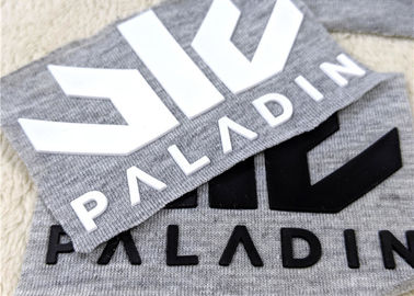 Nhãn silicon truyền nhiệt, Logo nổi PVC Patch Cao su cho hàng may mặc