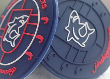 Dập nổi 3 miếng dán logo cao su cho giày / Vali OEKO SGS BV