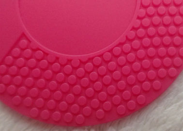 Rose Red Soft PVC Patch cho dụng cụ rửa mặt / Miếng dán silicon mềm