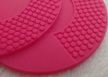 Rose Red Soft PVC Patch cho dụng cụ rửa mặt / Miếng dán silicon mềm