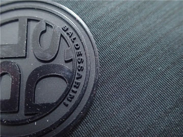 Tùy chỉnh Logo Cao su Patch / Huy hiệu Silicone tròn cho may hoặc túi