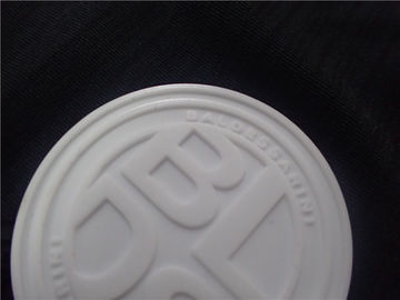 Tùy chỉnh Logo Cao su Patch / Huy hiệu Silicone tròn cho may hoặc túi