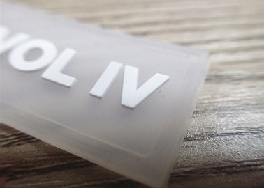 Thời trang 3d sắt trên huy hiệu miếng vá silicone vải cao su tùy chỉnh miếng vá PVC