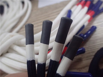 Vòng Polyester không đàn hồi Dây màu xám và trắng cho quần áo
