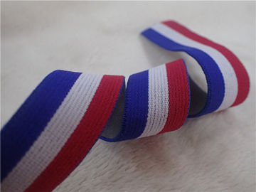 Vải thun co giãn đầy màu sắc 2CM cho hàng may mặc Chất liệu 100% Polyester