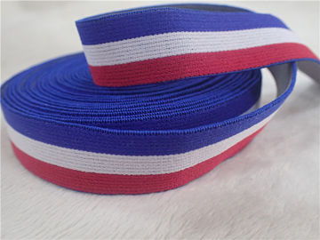 Vải thun co giãn đầy màu sắc 2CM cho hàng may mặc Chất liệu 100% Polyester