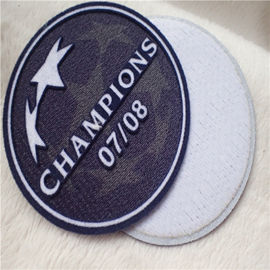 Vòng tròn Hình dạng Quần áo Tùy chỉnh Bản vá Truyền nhiệt mềm Tatami Đổ xô với Logo Champion