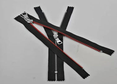Răng kim loại nhôm Zipper hình dạng tròn cho túi xách và thông minh