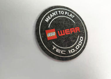 Mật độ cao Silicone sắt độc đáo trên các bản vá lỗi Vải nỉ In logo tùy chỉnh