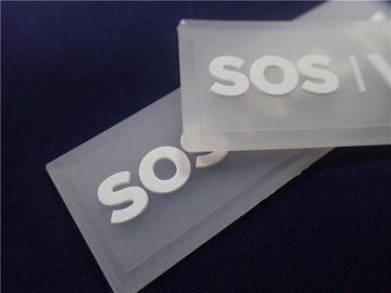 Miếng dán biểu tượng cao su có thể giặt được, may - Trên huy hiệu silicon cho mũ