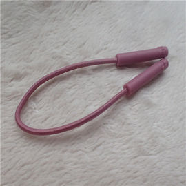 Dây kéo đàn hồi màu Kéo hai lớp dày Nunchakus dập nổi vuông mỏng
