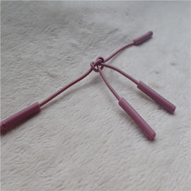 Dây kéo đàn hồi màu Kéo hai lớp dày Nunchakus dập nổi vuông mỏng