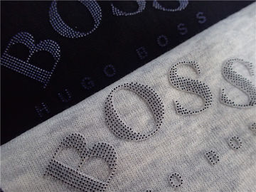 Nhãn truyền nhiệt bền bền Bàn chải Dots Logo 3D đầy màu sắc