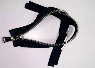 Thời trang 10 # Kim loại Brass Zipper Màu niken miễn phí cho giày Thân thiện với môi