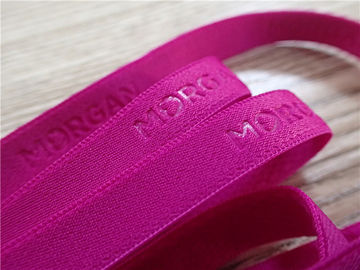 Pink Soft thun Band Thời trang cao tần 3D hoặc Logo trên Webbing cho đồ lót
