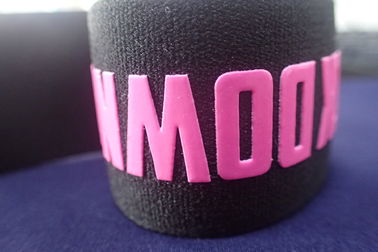 Tùy chỉnh Yoga Gym Jacquard Đàn hồi Ban nhạc Màn hình Silicon In cho Đồ lót
