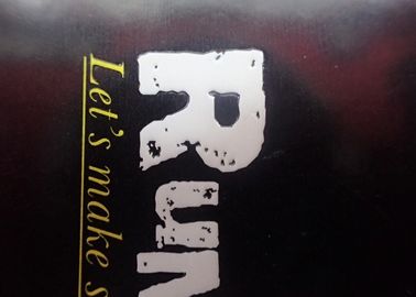 In dập nổi Logo Giấy may Thẻ treo với chuỗi da - Thân thiện