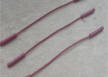 Dây kéo đàn hồi màu Kéo hai lớp dày Nunchakus dập nổi vuông mỏng
