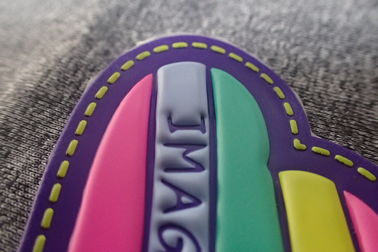 Professional Patched Custom Tpu Patch / 3D Patch Pantone Color