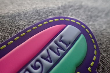 Professional Patched Custom Tpu Patch / 3D Patch Pantone Color