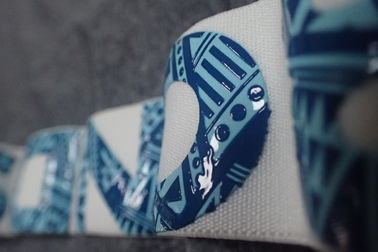 Tái chế Yoga Phòng tập đàn hồi Jacquard ban nhạc cho Brassieres thân thiện với môi trường