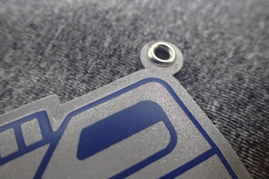 In Logo tùy chỉnh Gas Shape dập nổi TUP Keychain Quà tặng khuyến mãi TPU móc khóa