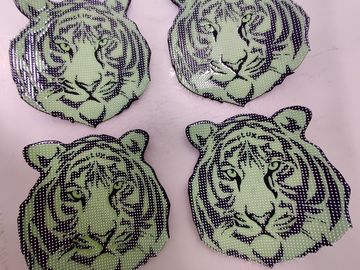 Eco-Friendly Iron On May Heat Seal Patch