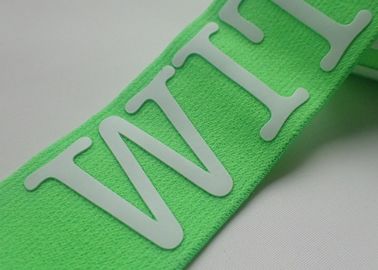 Nhà sản xuất in logo màu tùy chỉnh Dây đeo sách co giãn Jacquard đàn hồi