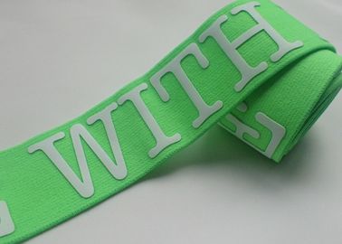 Nhà sản xuất in logo màu tùy chỉnh Dây đeo sách co giãn Jacquard đàn hồi