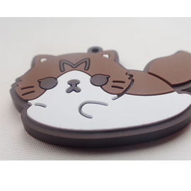 Cá nhân làm bằng nhựa mềm huy hiệu silicone