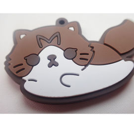 Cá nhân làm bằng nhựa mềm huy hiệu silicone