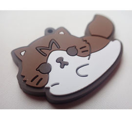 Cá nhân làm bằng nhựa mềm huy hiệu silicone