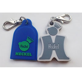 Thẻ Silicone Dog Thẻ Keychain Quà tặng Khuyến mại Cá nhân Đã Nổi bật Logo Không độc hại