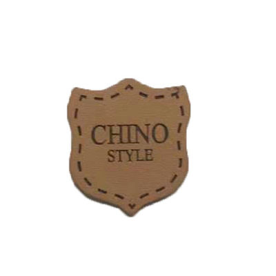 Quần áo cao bồi Logo Huy hiệu Báo nhiệt dập nổi Bản vá da chính hãng cho quần jean