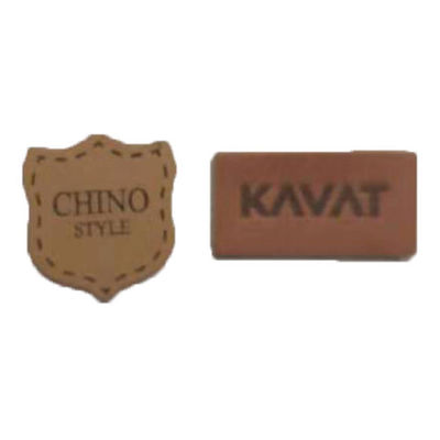 Quần áo cao bồi Logo Huy hiệu Báo nhiệt dập nổi Bản vá da chính hãng cho quần jean