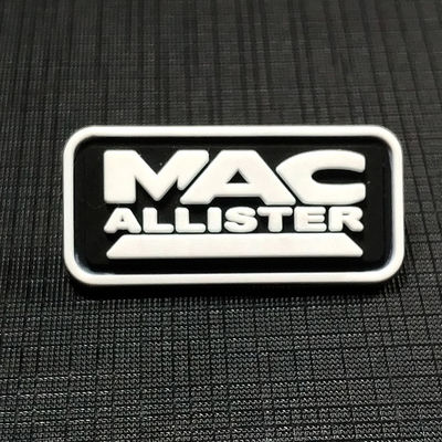Quần áo tùy chỉnh dệt các bản vá lỗi Logo kết cấu Nhãn hiệu 3D Pvc
