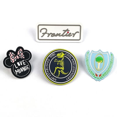 Logo 3D nổi Motif Bản vá cao su Phù hiệu PVC cho quần áo may