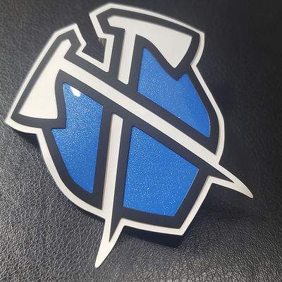 Dập màn hình in nóng Thẻ hàng may mặc Logo 3D in nổi Silicone In chuyển nhãn phim