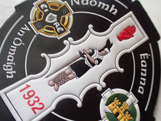 Phù hiệu TPU tùy chỉnh thân thiện với môi trường Logo in nổi 3D Truyền nhiệt cho hàng may mặc