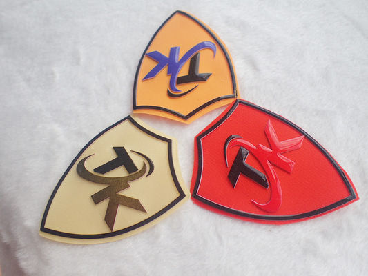 Các bản vá in lụa dệt thoi tùy chỉnh thân thiện với môi trường với logo silicone