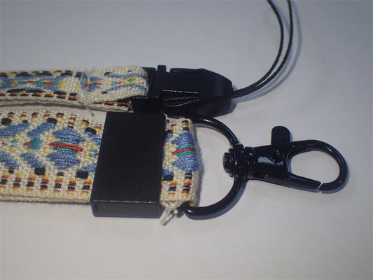 Bông dệt tùy chỉnh cường độ cao Băng Jacquard đầy màu sắc Phong cách quốc gia