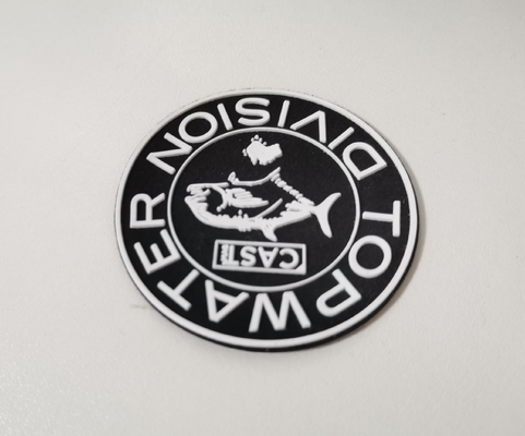 Quần áo tùy chỉnh In chuyển nhiệt Nhãn Logo 3D Silicone