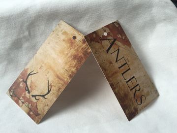 Thiết kế đẹp đẽ nhỏ đục lỗ Tags, Retro / Vintage Boutique Tags Hang