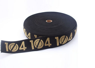 Thân thiện với sinh thái Jacquard đàn hồi ban nhạc Polyester Webbing Tape Đối với hành lý