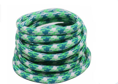 100% Polyester Elastic Cord String Màu sắc Braided Rope Logo in
