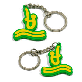 Phong cách cổ điển PVC giữ phím 3d chìa khóa PVC PVC 2ngày keyring PVC