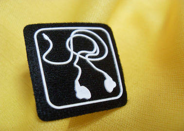 Mini Mini Custom Embossed 3D Huy hiệu cao su Silicon Patch cho Giày dép
