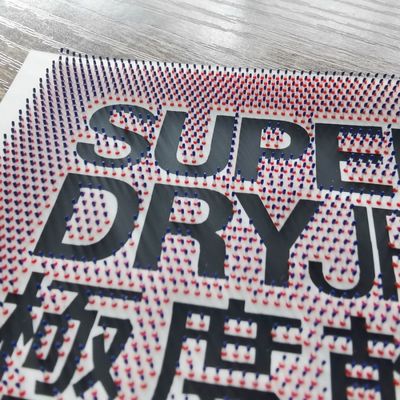 Dây dán silicone Dây dán có thể rửa Dây dán chải đánh răng silicone Dots Label